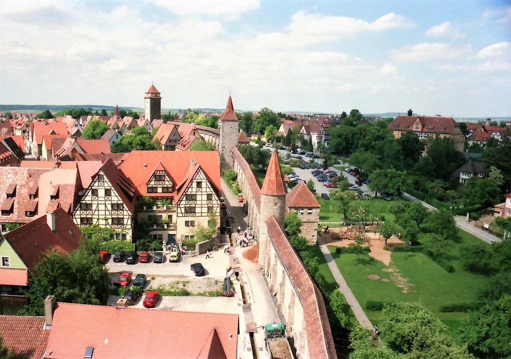 Biergarten Rothenburg ob der Tauber: Where to Sit Outside