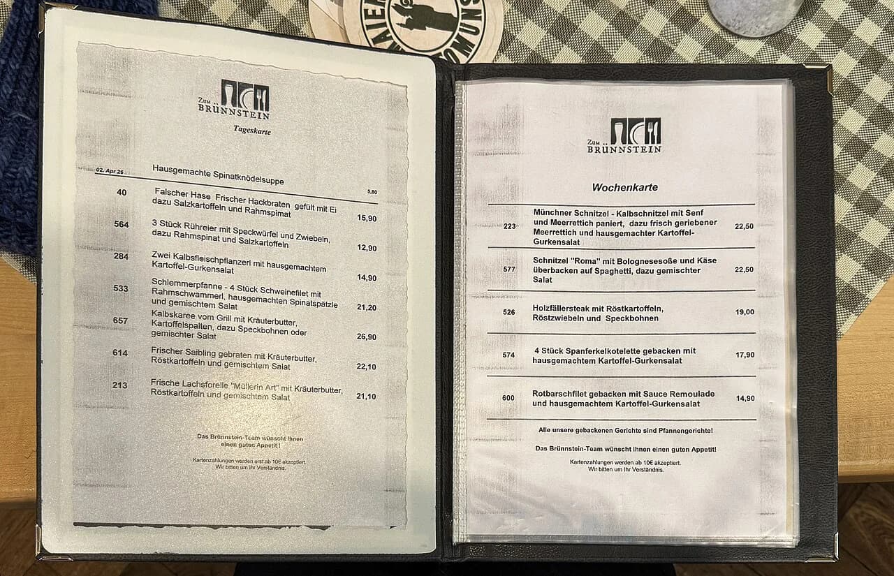 German Menu Decoded: What the Sections and Dish Names Mean