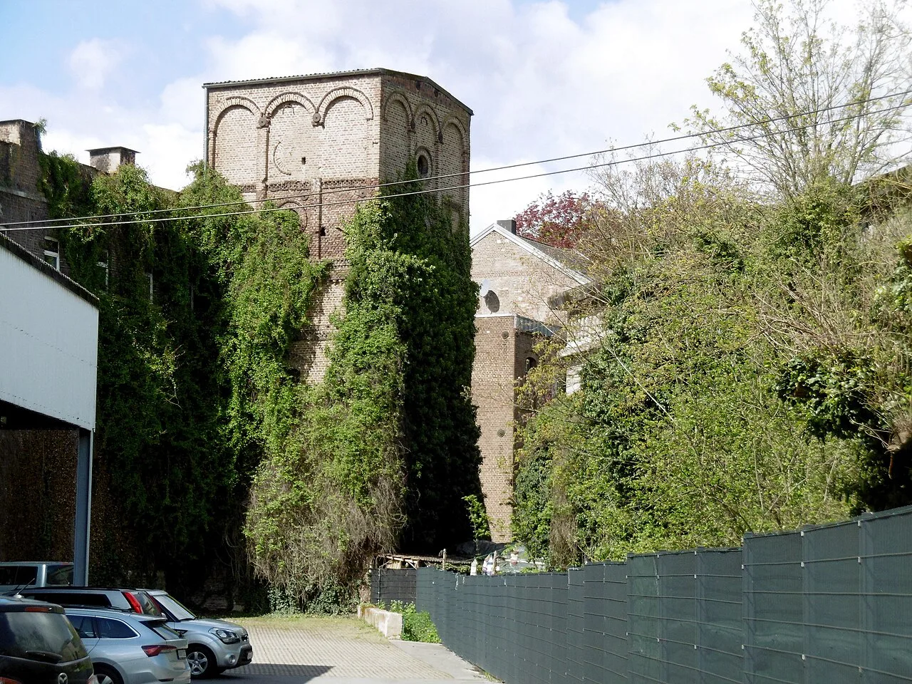 The brewery tower of the former Frankenberg brewery, Aachen.