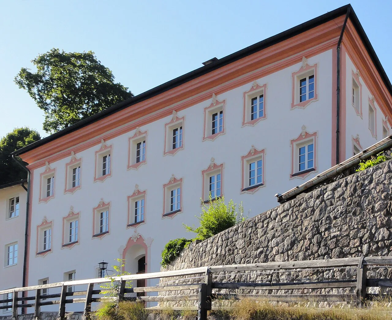 The Hofrichterhaus in the old town, Berchtesgaden.