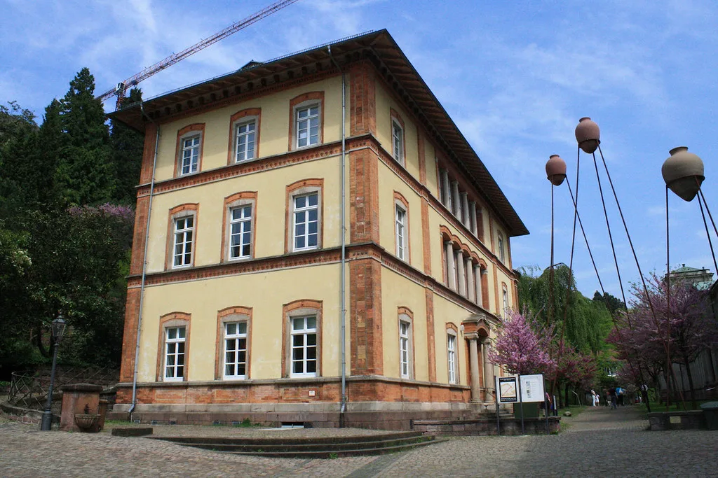 The Altes Dampfbad on the Marktplatz, Baden-Baden.