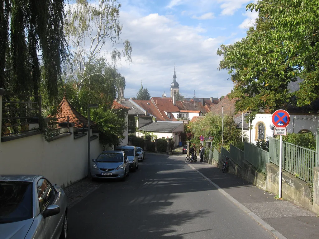 Sternwartstraße on the Stephansberg, Bamberg.
