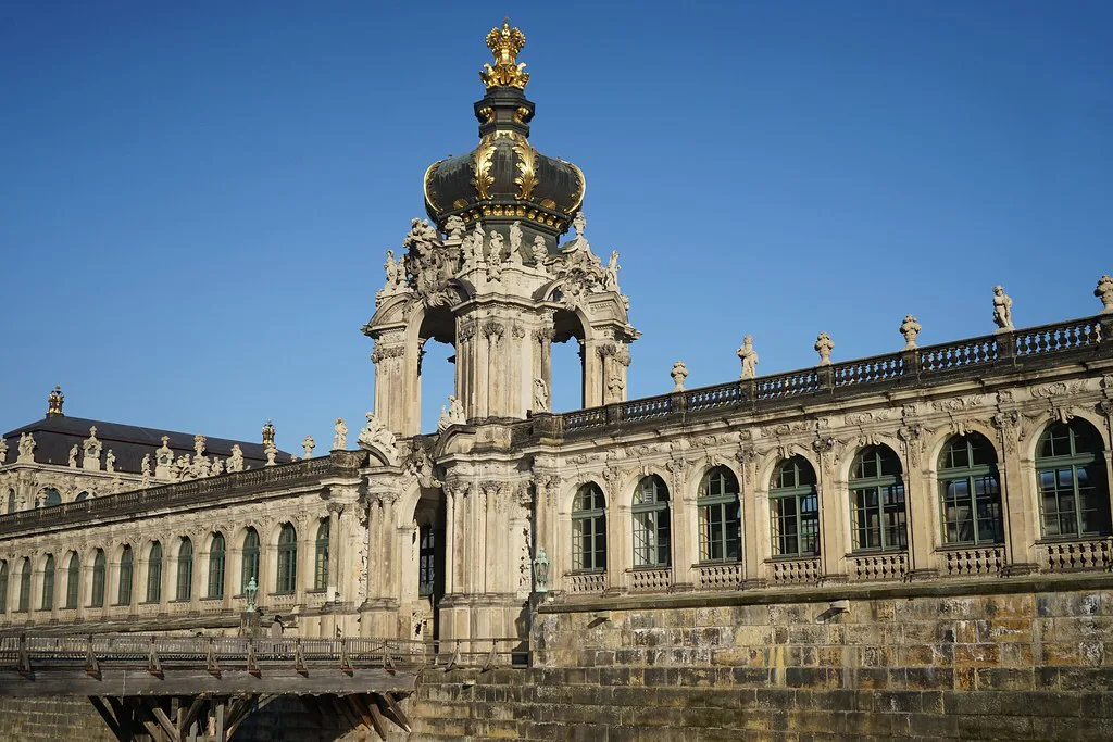 The Crown Gate of the Zwinger, Dresden.