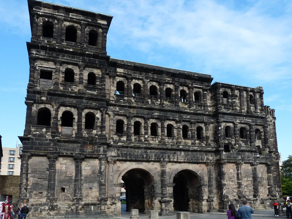 The Porta Nigra Roman gate, Trier.