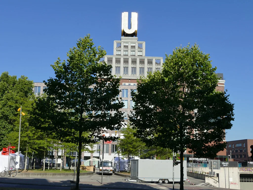 The Dortmunder U, the former Union Brewery tower, Dortmund.
