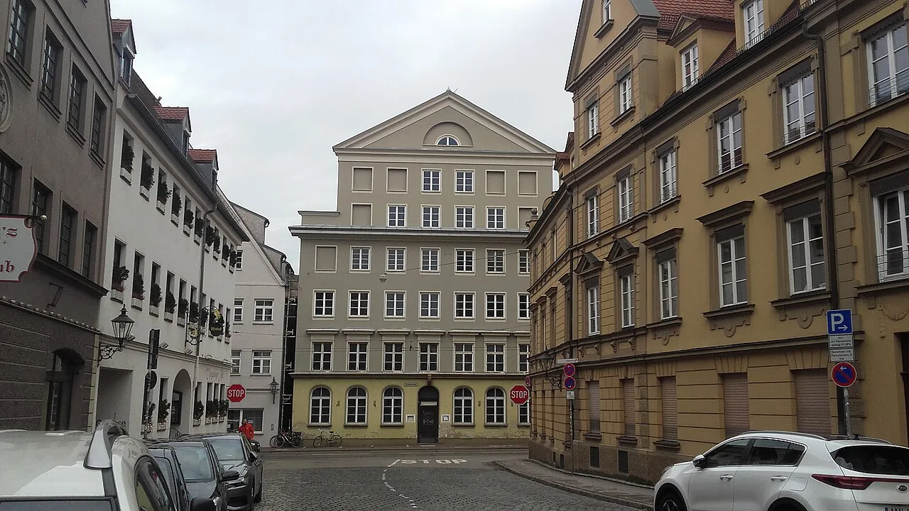 The former Hohes Meer inn, Augsburg.