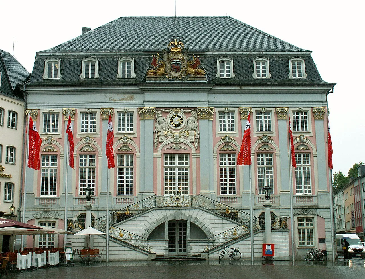 The Old Town Hall on the Market Square, Bonn.