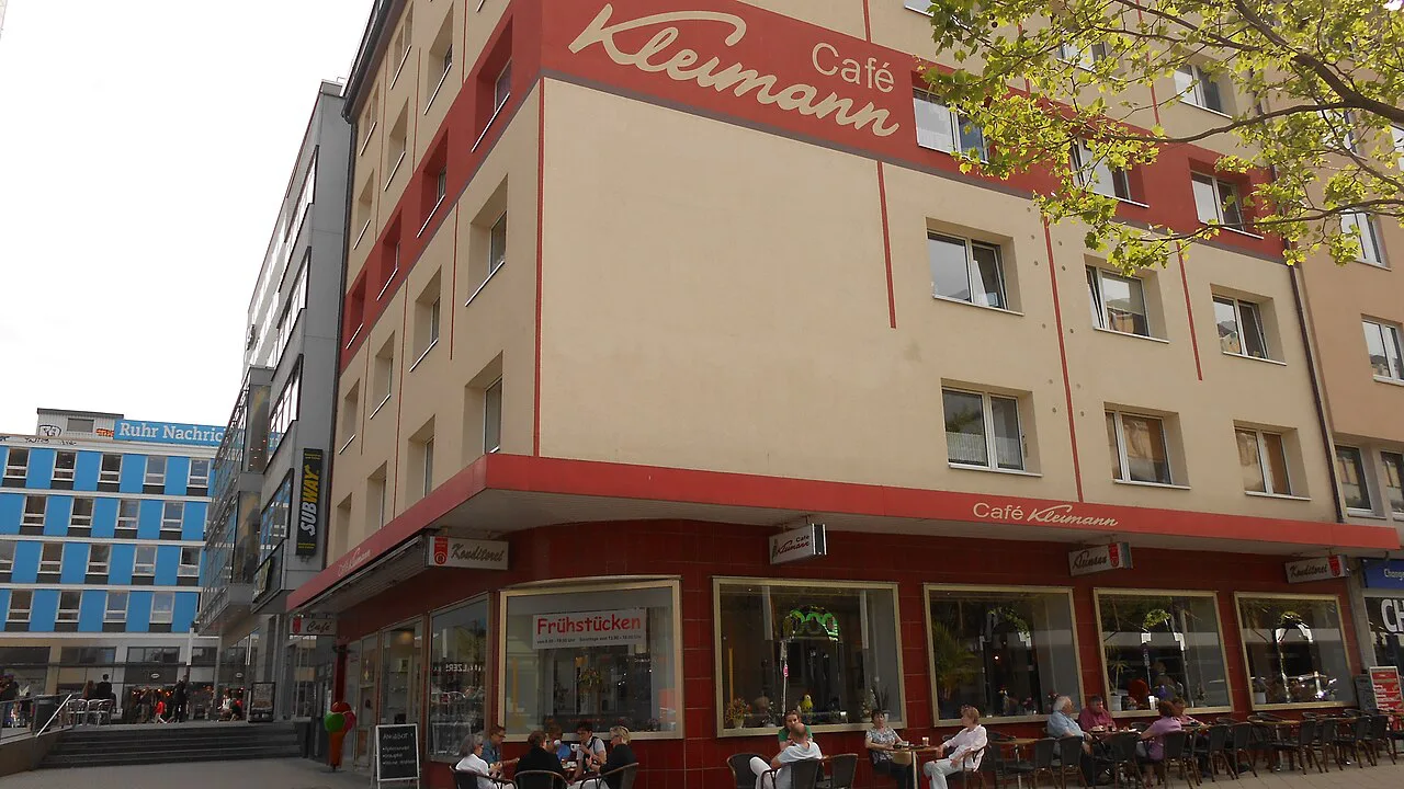 Café Kleimann on Kampstraße, Dortmund.