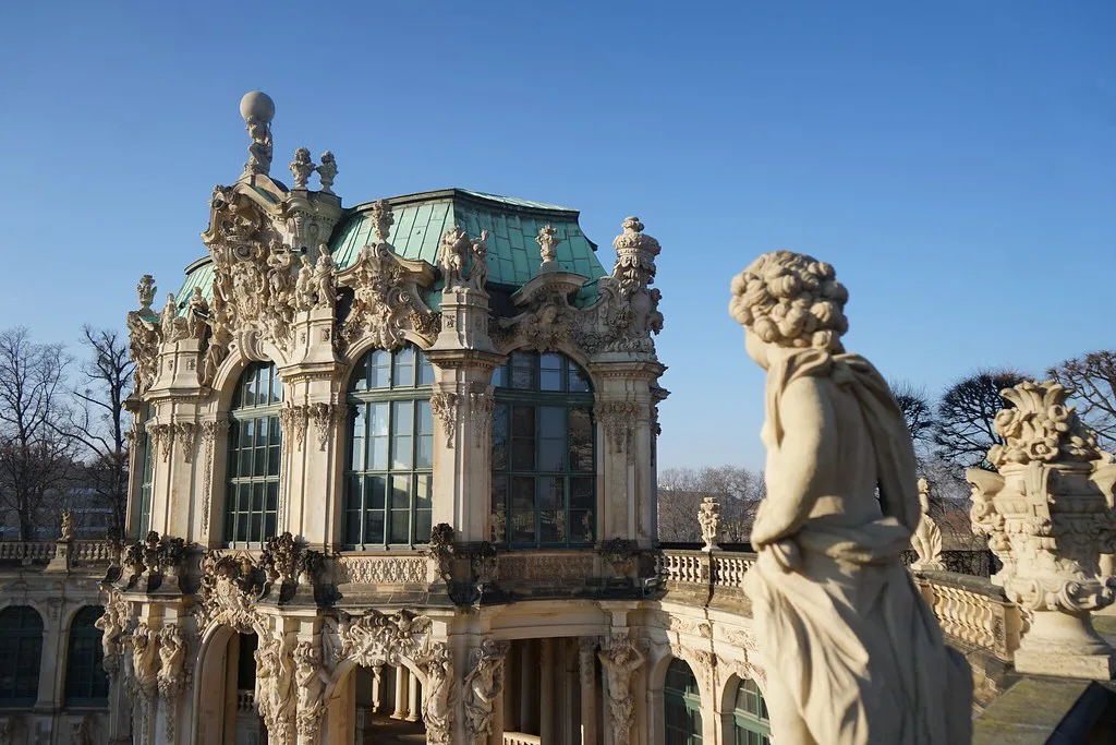 A pavilion of the Zwinger palace, Dresden.