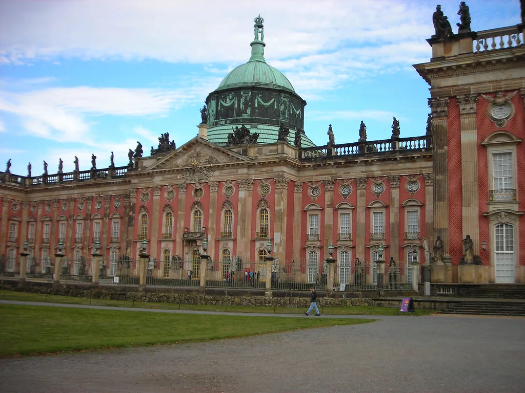 The New Palace in Sanssouci Park, Potsdam.