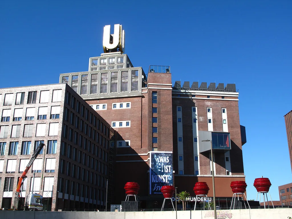 The Dortmunder U, the former Union Brewery fermentation building, Dortmund.