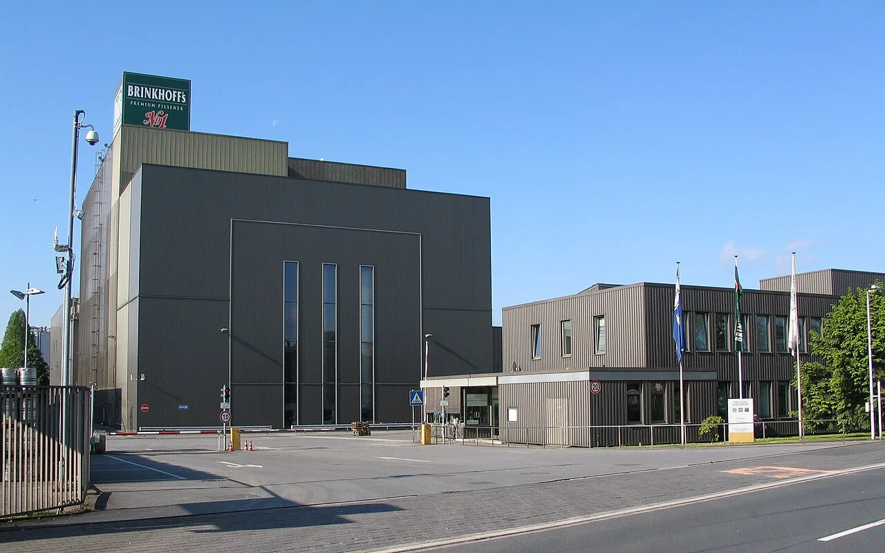 The Dortmunder Actien-Brauerei brewery buildings, Dortmund.