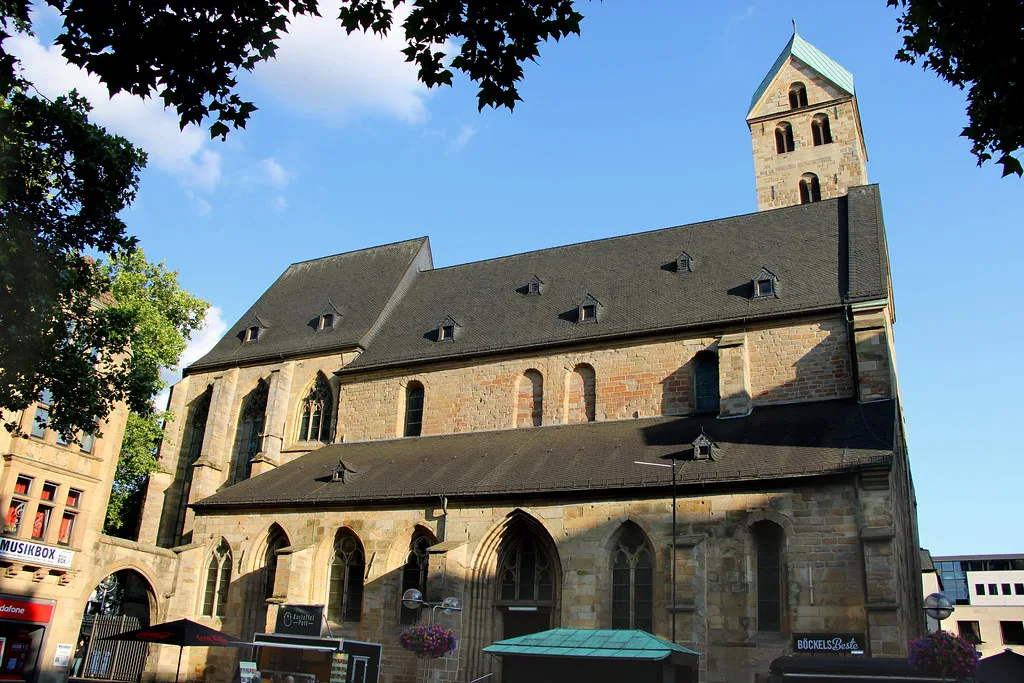 A Gothic church in central Dortmund.