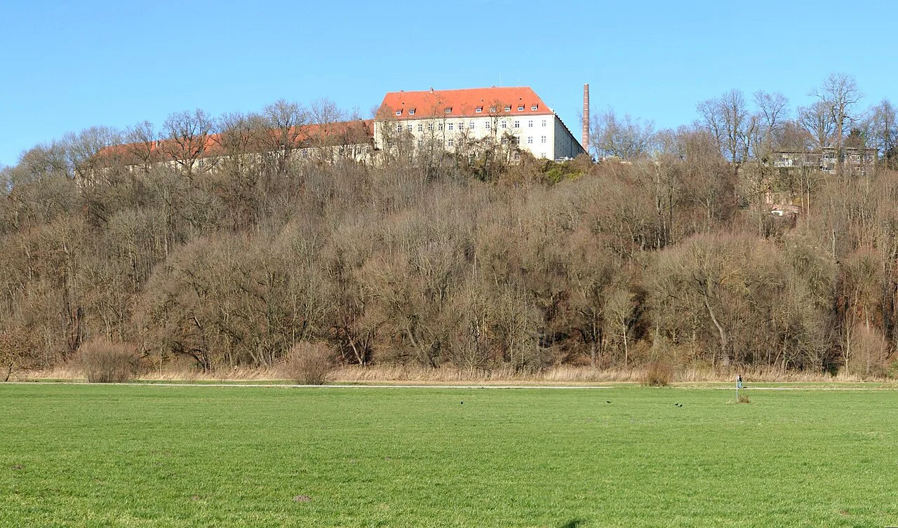 The Weihenstephan hill and its former abbey buildings, Freising.
