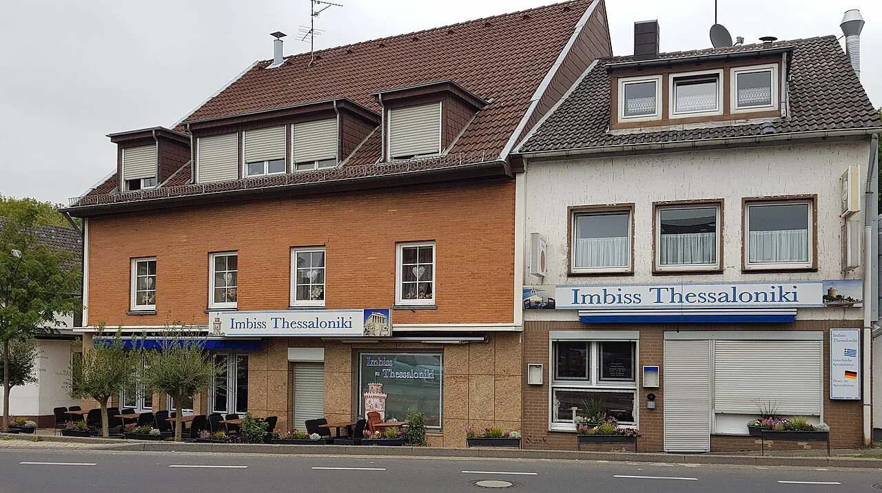 Imbiss Thessaloniki snack bar, Aachen.