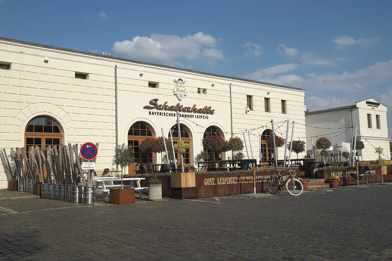 Gasthaus & Gosebrauerei Bayerischer Bahnhof, a Gose brewpub in Leipzig.