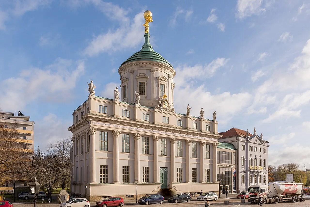 Potsdam's Old Town Hall on the Alter Markt, Potsdam.