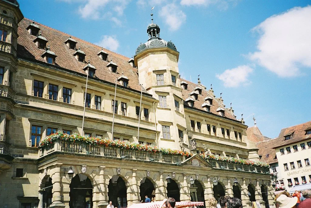 The Town Hall, Rothenburg ob der Tauber.